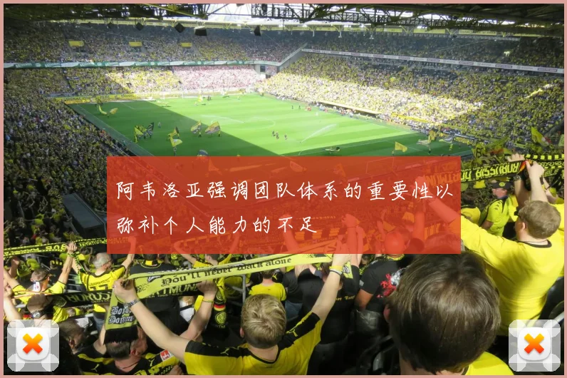 阿韦洛亚强调团队体系的重要性以弥补个人能力的不足