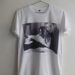RebelsMarket T-Shirts Johnny Depp Kate Moss Fashion Pop Rock T Shirt M