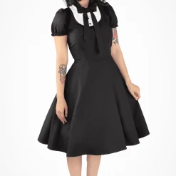 RebelsMarket Dresses Tuxedo Circle Dress