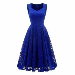 RebelsMarket Dresses Streetwear Grunge Floral Lace Sleeveless Cocktail Dress